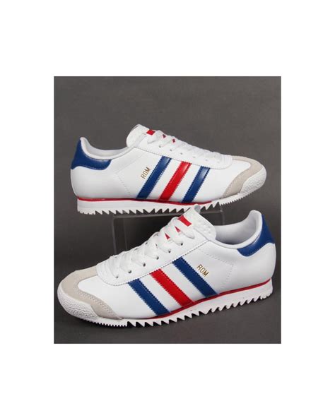 adidas rom rot weiß 38 5|Adidas Rom Trainers White/blue, Originals.